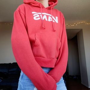 Crop Vans Hoodie